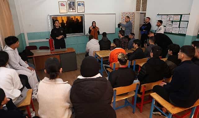 konya buyuksehir ozel gereksinimli ogrencilere afet ve acil durum egitimi verdi