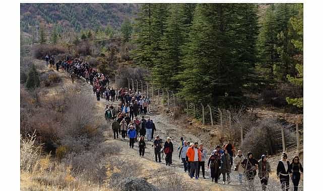konyada yuruyoruz etkinligi aralik ayinda yeni rotalarla devam ediyor