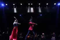 mavi siyahtan ritim ve zerafetin bulustugu unutulmaz gece