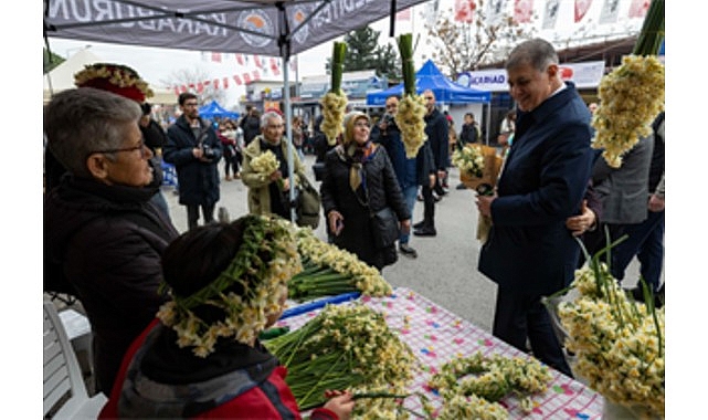 8 karaburun nergis festivali basladi