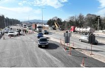 basiskele koridor projesinde ilk baglanti trafige acildi