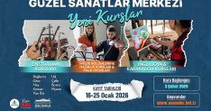 guzel sanatlar merkezinde yeni donem kurslari basliyor