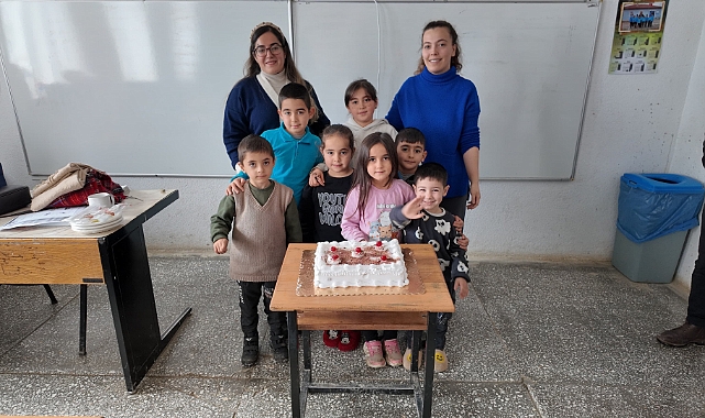 Haymana’da Başkan Koç, Verdiği Pasta Sözünü Köy Okullarında da Yerine Getirdi 1 haymanada baskan koc verdigi pasta sozunu koy okullarinda da yerine getirdi