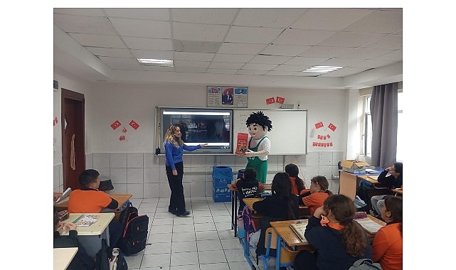 Kemer Belediyesi’nden öğrencilere sıfır atık eğitimi 1 kemer belediyesinden ogrencilere sifir atik egitimi