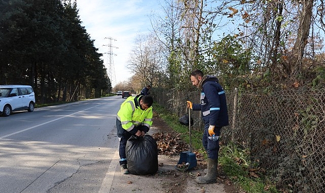 kocaeli buyuksehirden dip bucak temizlik