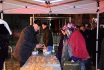 mirac kandilinde lokma ikrami yapildi