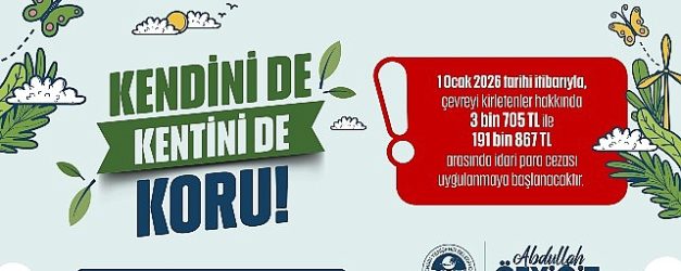 yenisehir belediyesinden temizlik hareketi kendini de kentini de koru